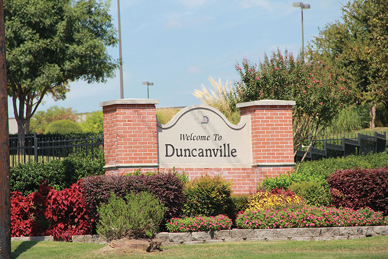 Duncanville, Texas residential area