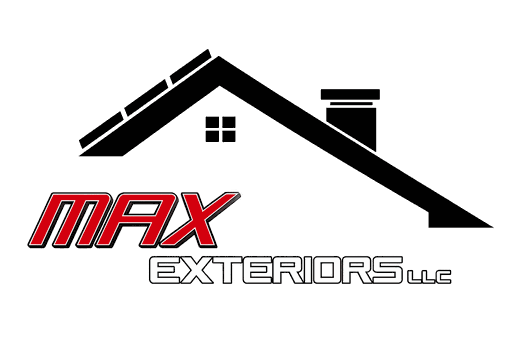 Max Exteriors LLC roofing company logo