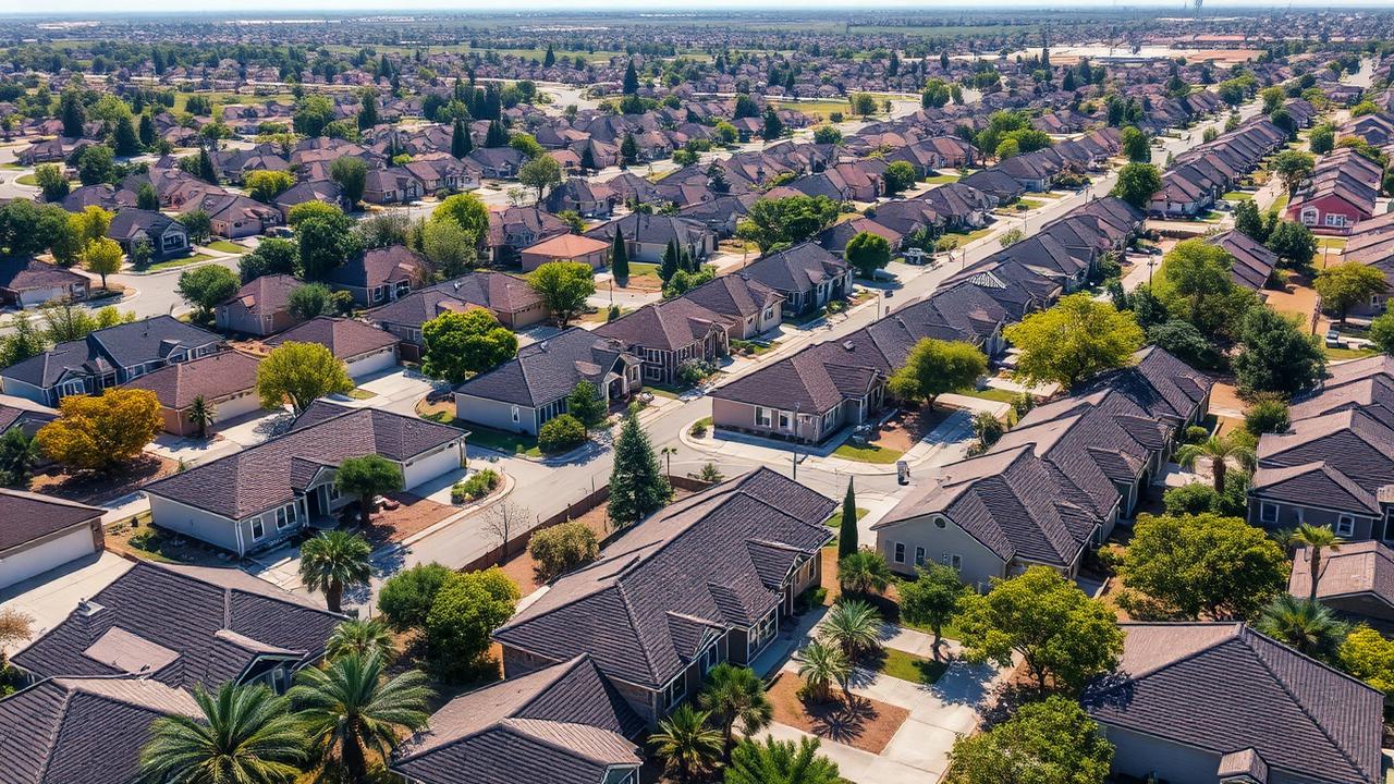 Dallas-Fort Worth neighborhood roofs serviced by Max Exteriors